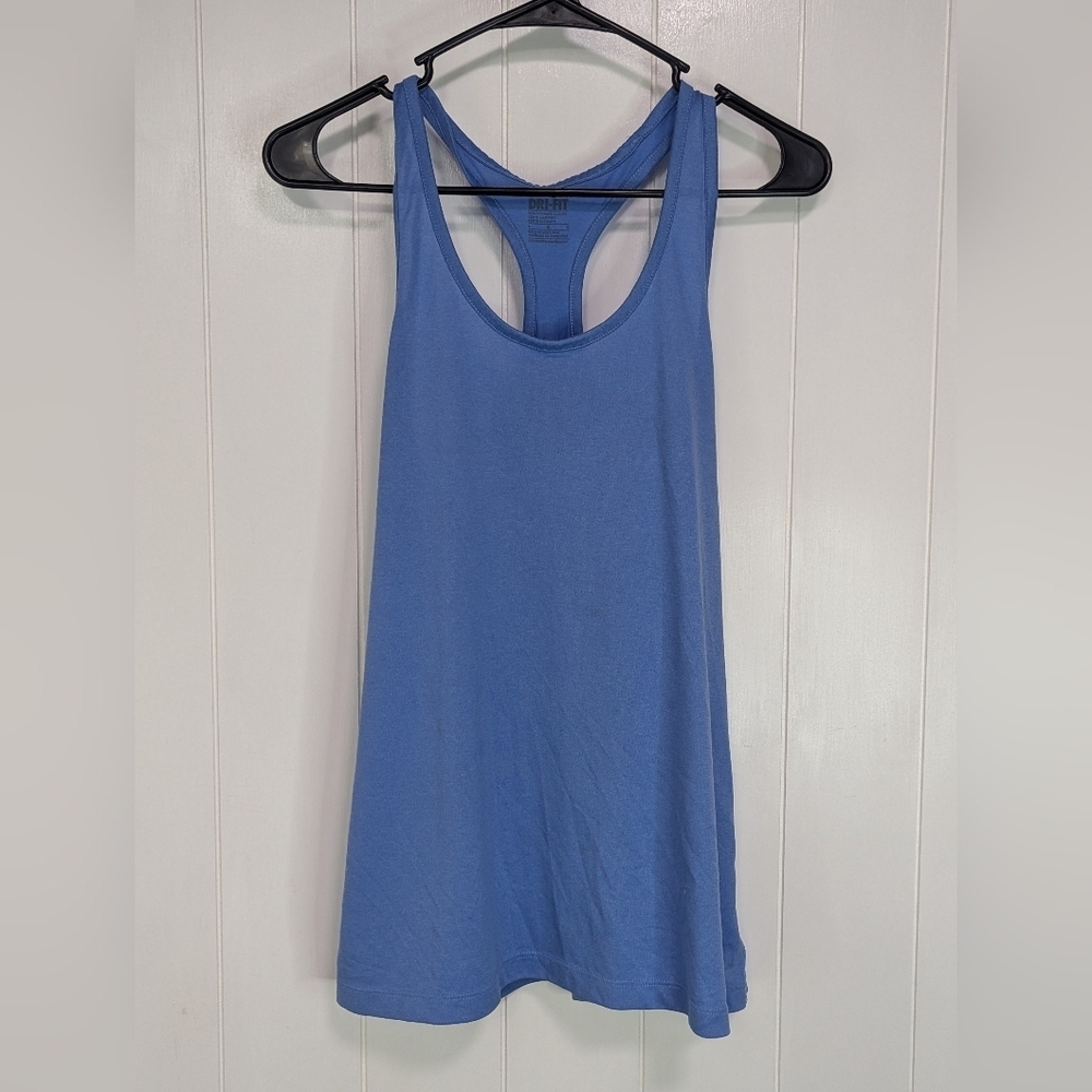 Nike Blue Sleeveless Tank Top